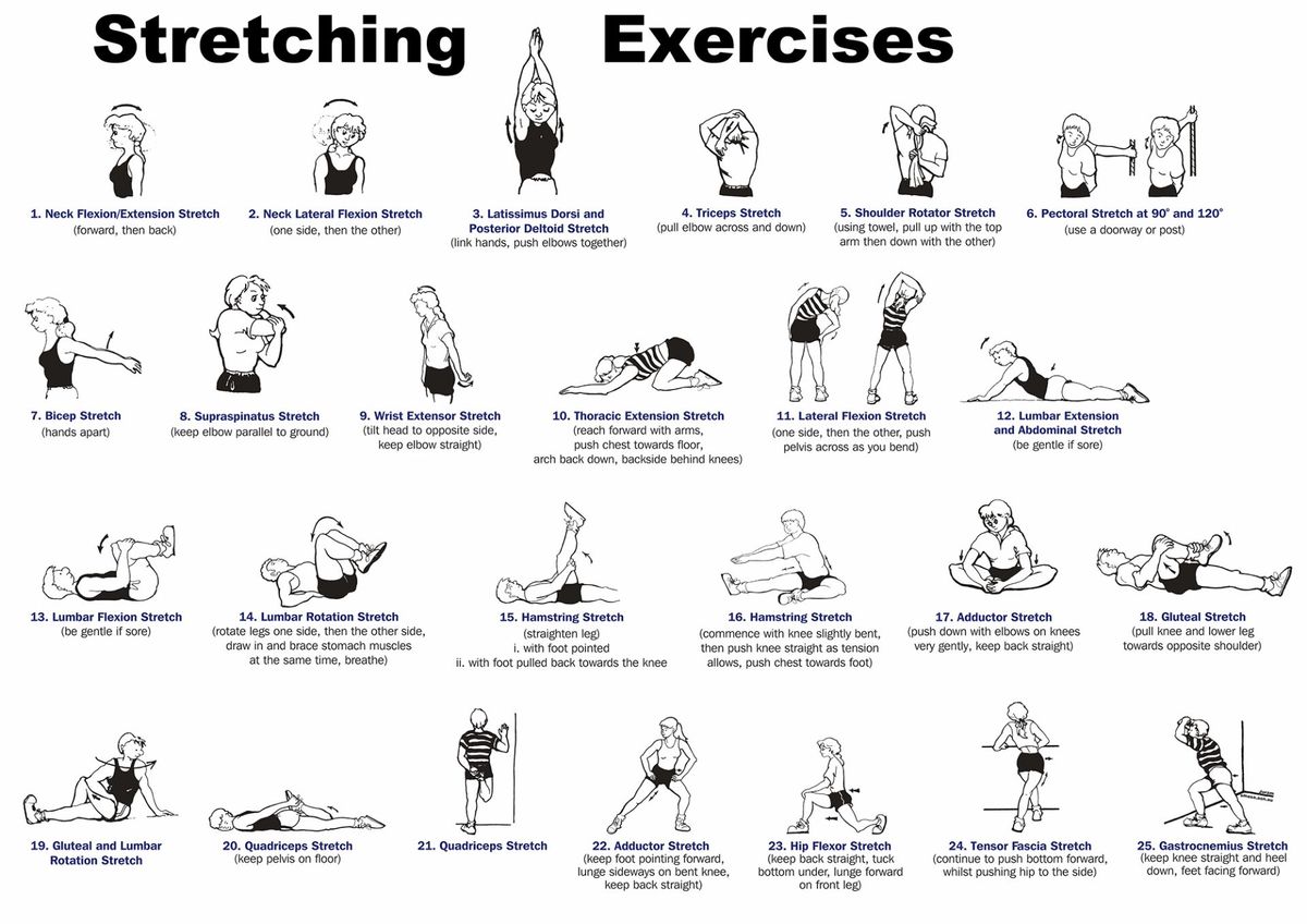 圖/伸展運動/https://www.offgridweb.com/preparation/daily-stretching-exercises/
